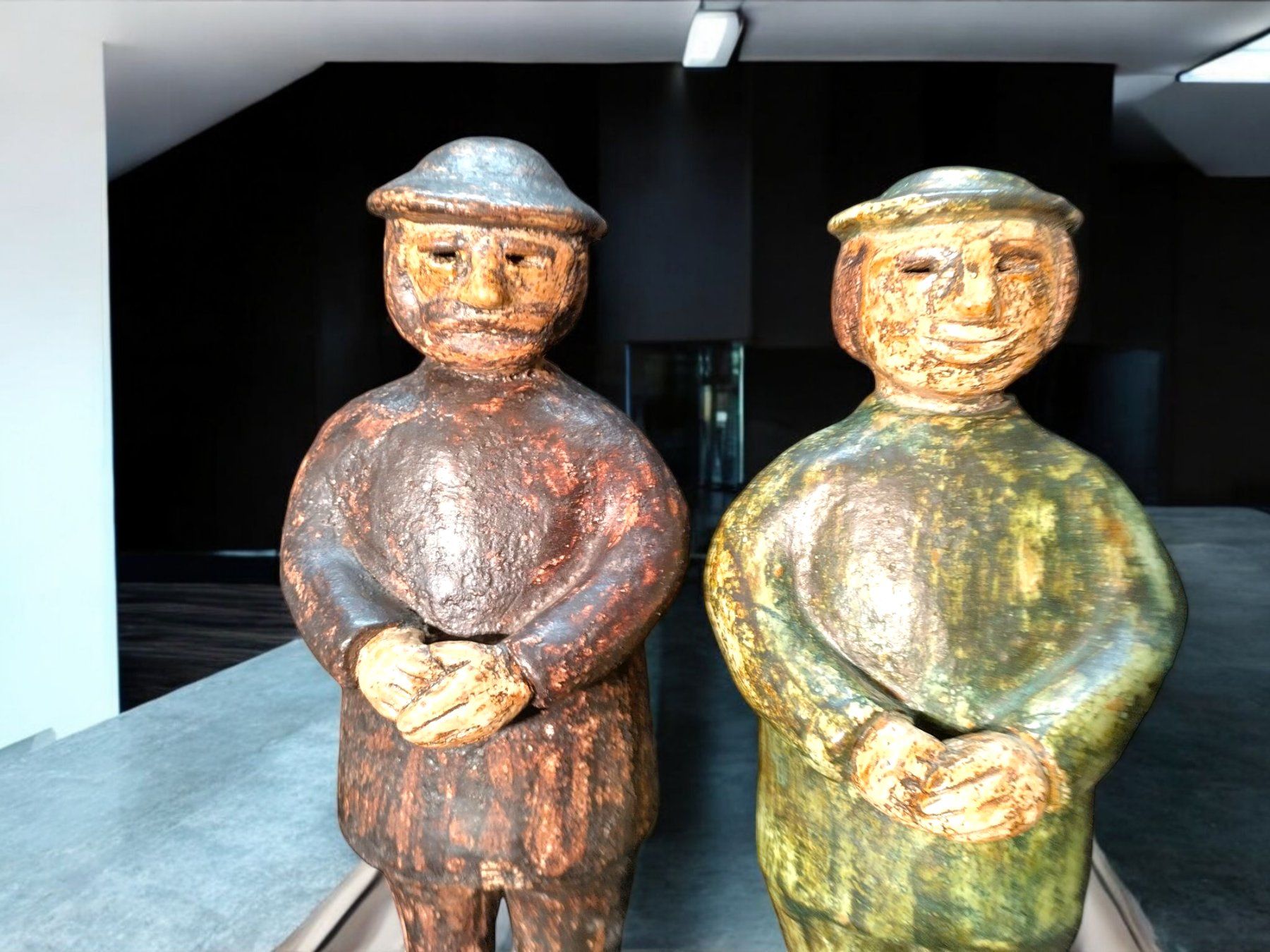 Sculture & Statue: Ueli Schmutz - Weihnachtskrippe Keramik – Usato da Zürich venduto da Zuerichparis08 5