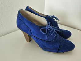Schnürschuhe blau (Akira)