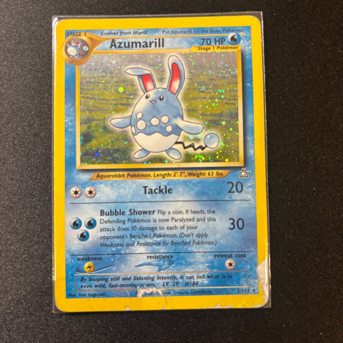 Pokémon Sammelbilder & Trading cards: Pokémon - Azumarill Holo - 2/111 – Gebraucht aus Ambrì von Luk_wnr7