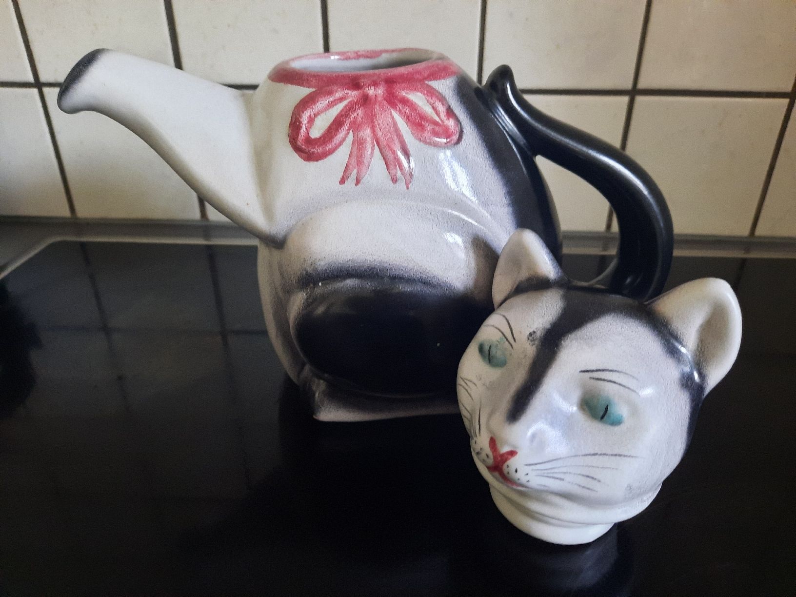 Teekannen: Ancienne THÉIÈRE - CHAT – Gebraucht aus Le Locle von marylise01 2
