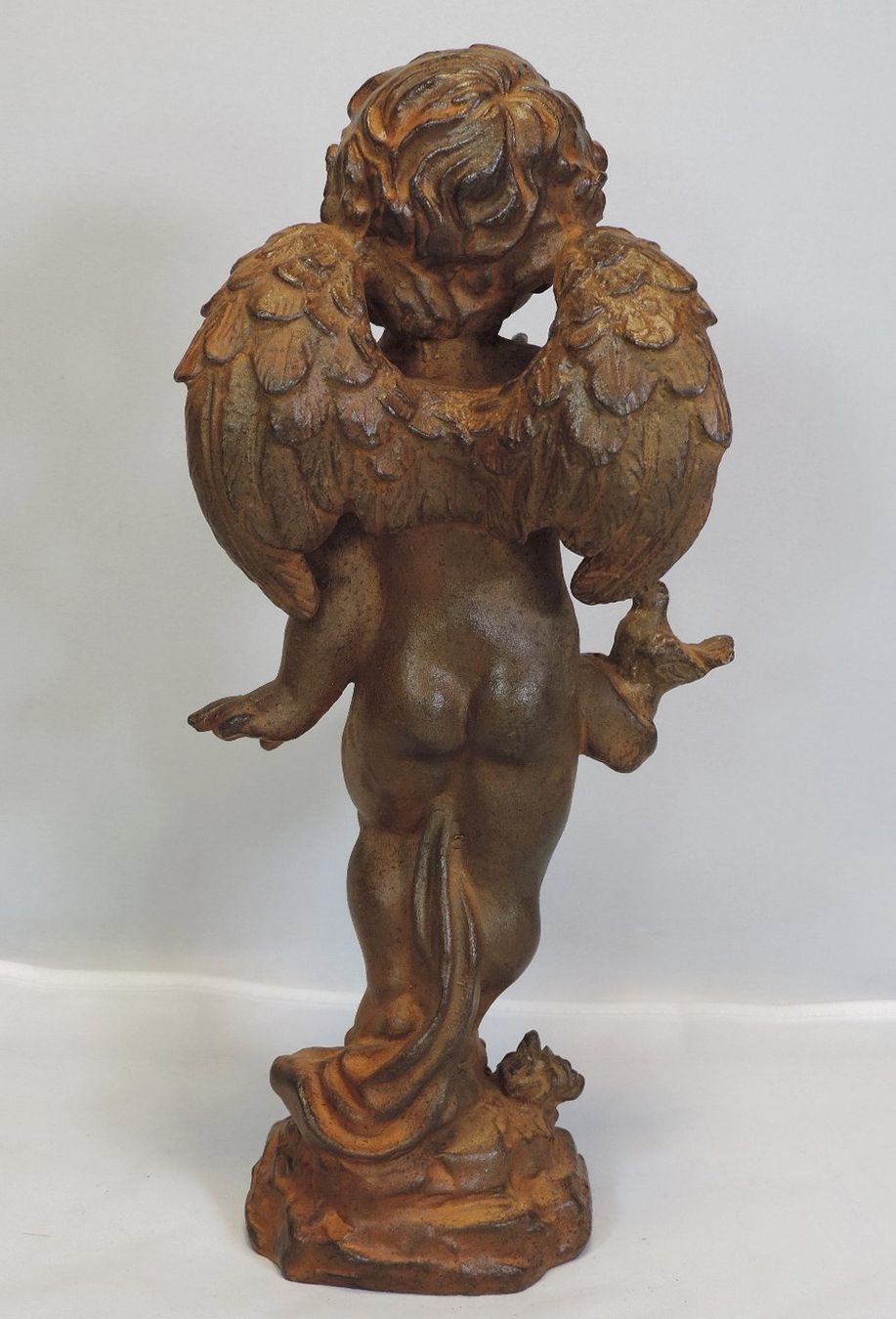 Statuette: Engel aus Gusseisen, Dekofigur – Usato da Duggingen venduto da doogbua 2