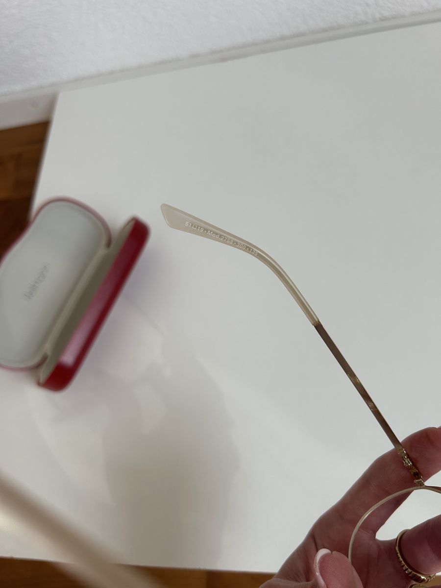Fielmann Occhiali & Lenti: Fielmann Brille, Gold, Rund, Inklusive Etui – Usato da Chur venduto da faja7000 5