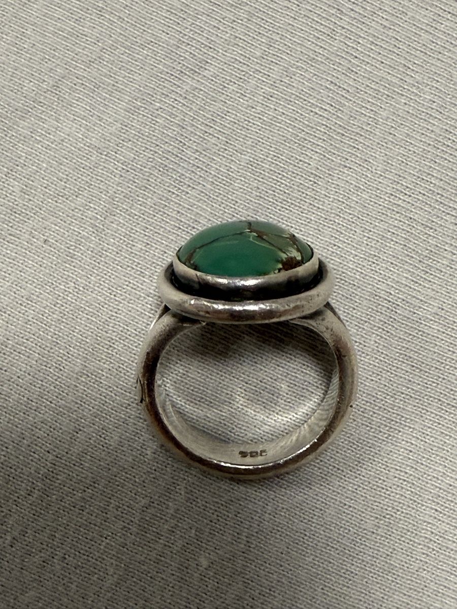 Bagues: Antik Ring Silber mit Turkis – D'occasion à Oberhof par RealStone 6