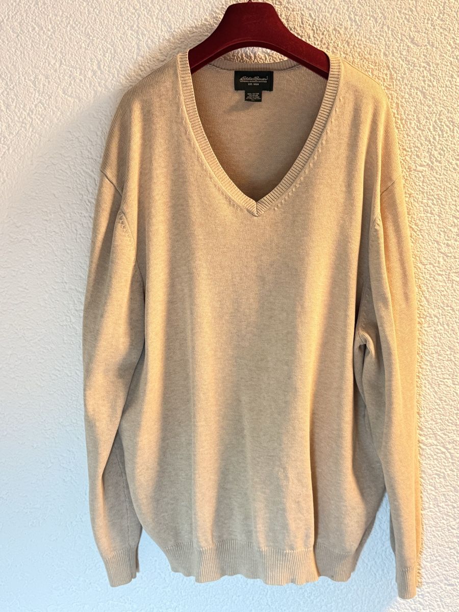 Maglioni & Felpe: Eddie Bauer V-Neck Pullover Gr. XL (Baumwolle) – Usato da St. Gallen venduto da lfs_nxl8 1