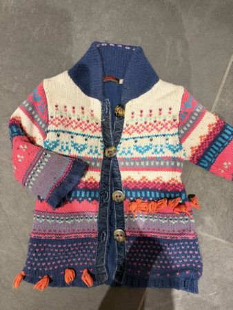 Hübscher Strickmantel Catimini Gr. 18 Mon