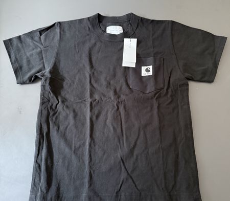 Sacai x Carhartt WIP T-shirt Black - Size 4