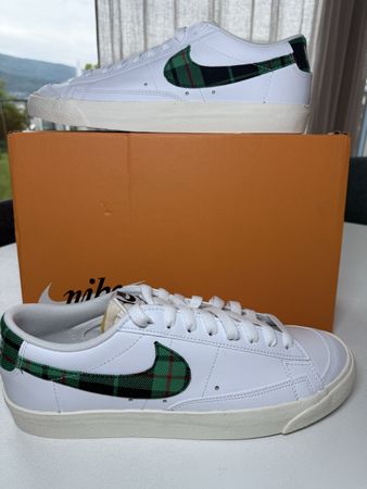 Nike Blazer Low 77 PRM Tartan Gr. 44.5 Top Zustand!
