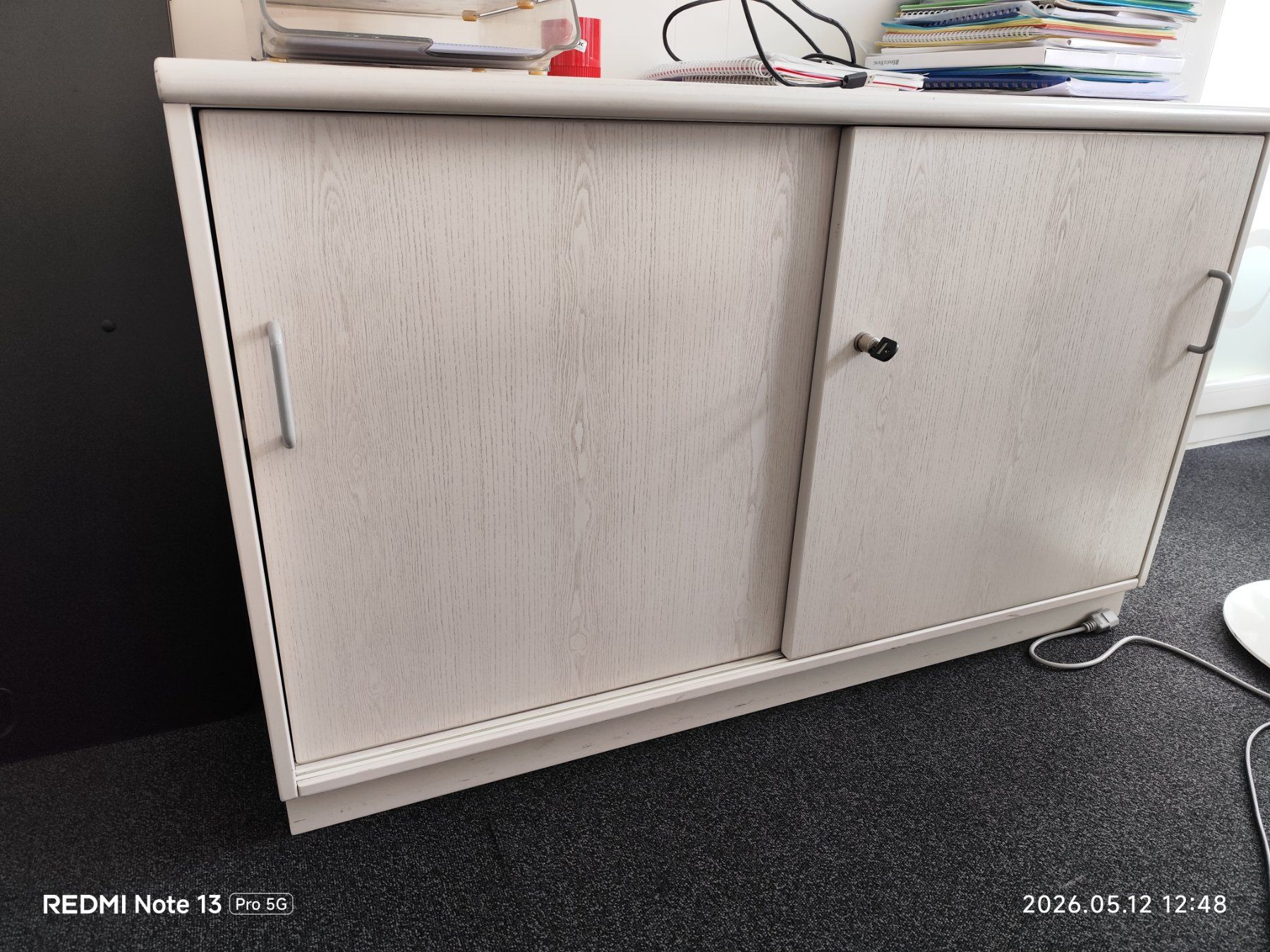 Armadi: Sideboard mit Schiebetür, abschliessbar, 120cm breit – Usato da Zürich venduto da Monamohn7