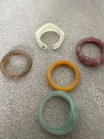 5 Ringe buntsortiert im Set NEU
