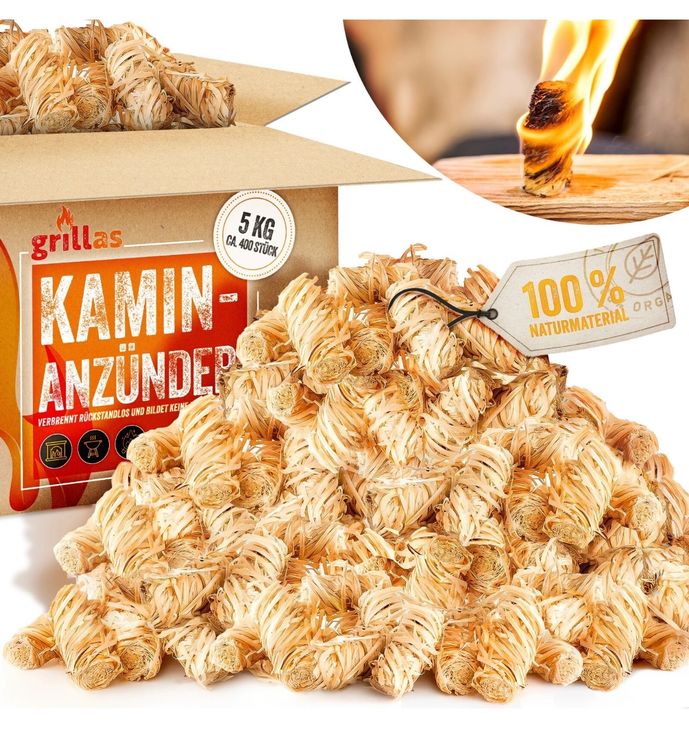 Holzwolle Anzunder 5 Kg