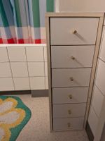 Badzimmerschrank weiss mit 6 Schubladen