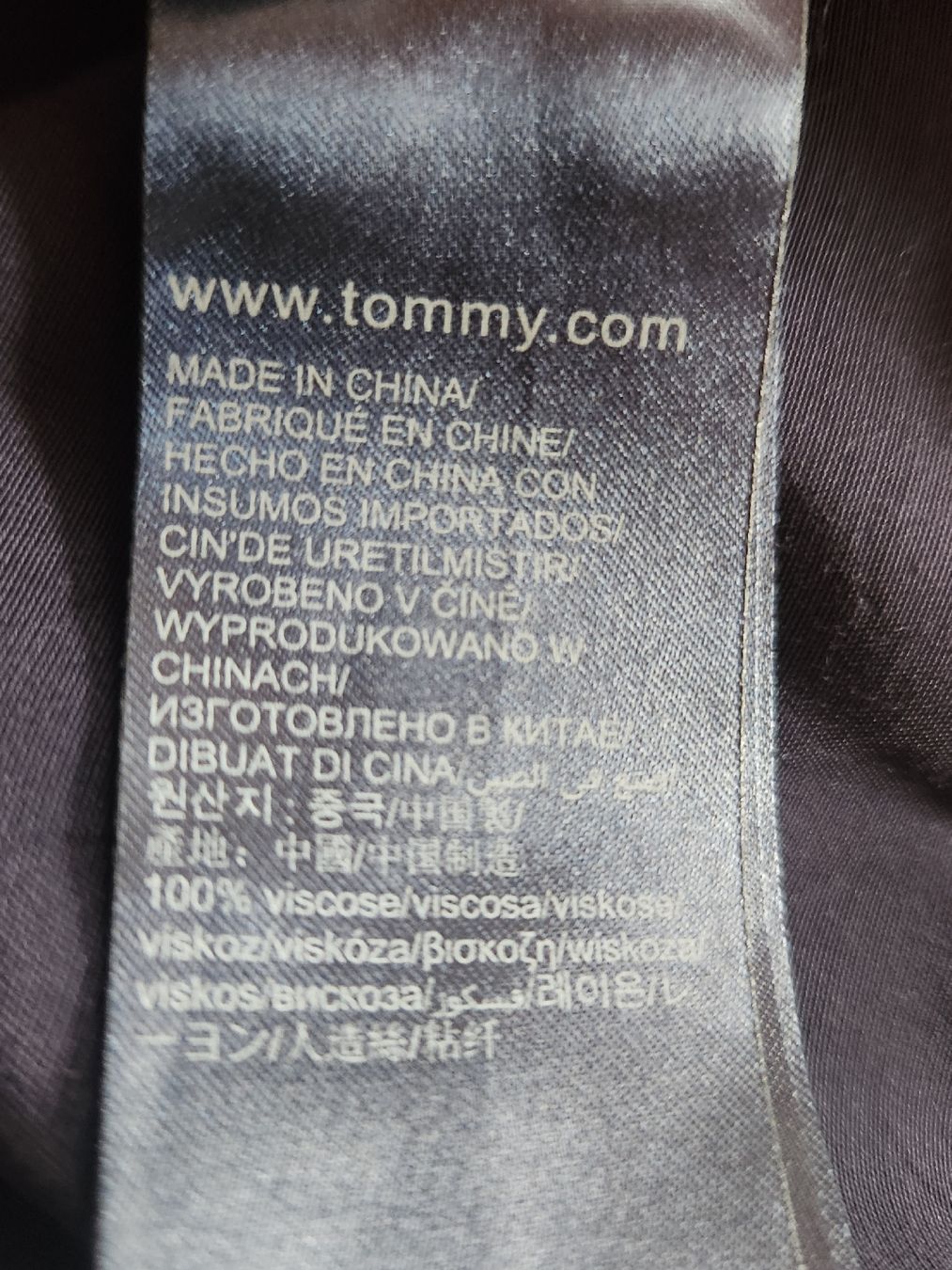 Tommy Hilfiger Camicette: Chemise Tommy Hilfiger bleue taille M  – Usato da Niedergösgen venduto da Eva2410 8