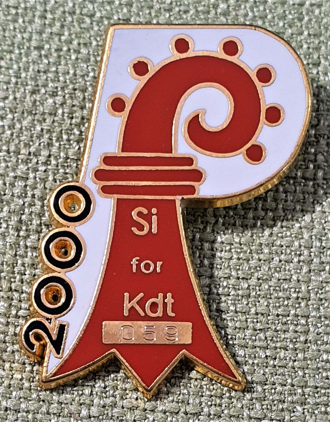 Placchette & Badge: O969  Schöner grosser Pin Baselland 2000  Si for Kdt Nr. 059 – Usato da Reinach BL venduto da Boston-Verkauf