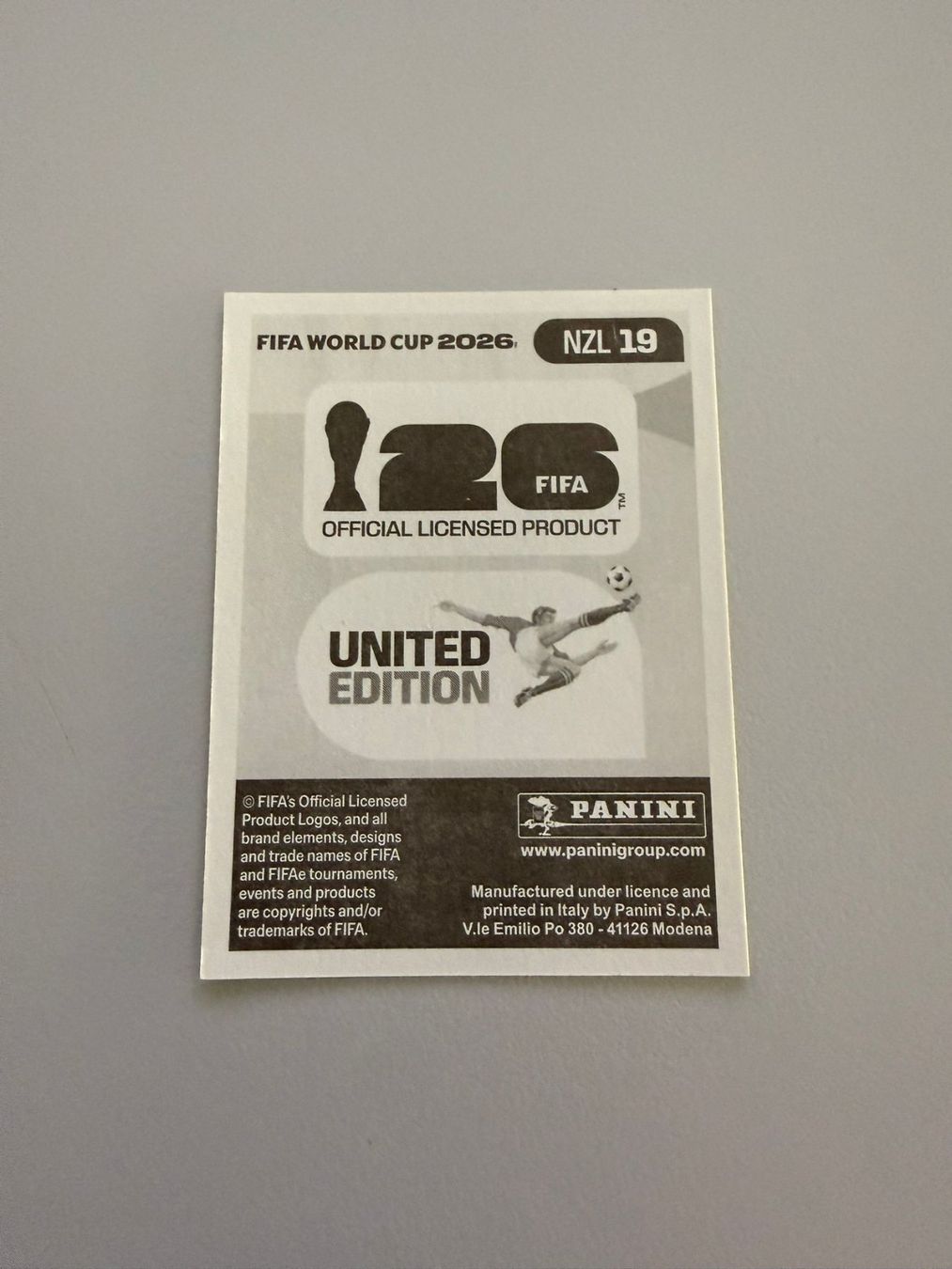 Panini Carte collezionabili: Carte panini 2026 - NZL 19 – Nuovo (secondo la descrizione) da La Neuveville venduto da Ibo2300 1