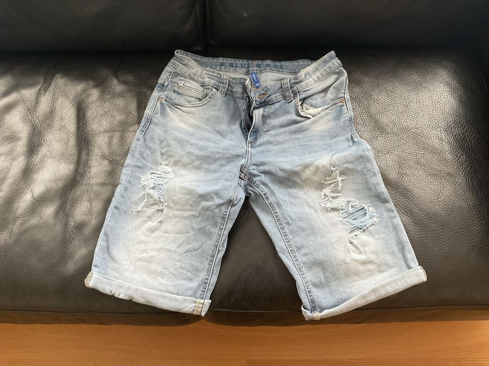 Shorts Jeans ZARA Cool - Taille 38, Modèle SH316, En Très Bon état D'occasion