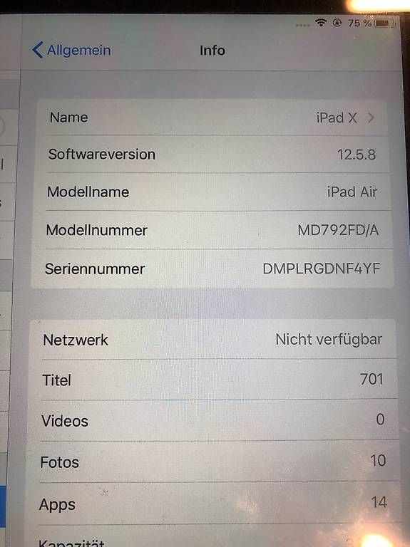 Tablettes PC: iPad Air – D'occasion à Zürich par bba_sz2q 4