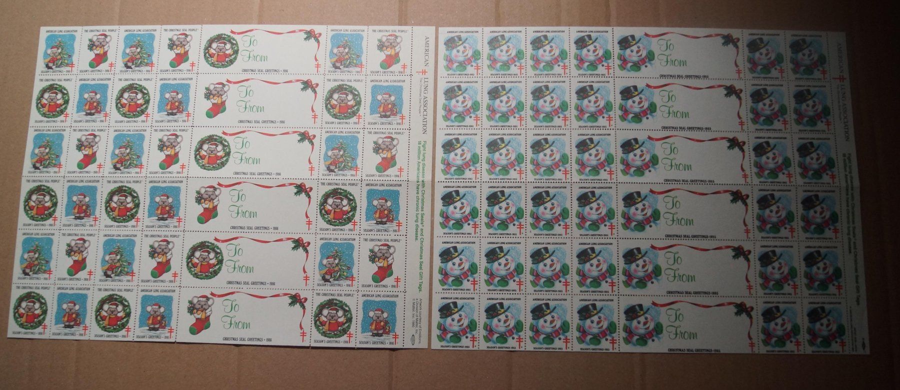 Alle Briefmarken: Greetings USA – Gebraucht aus Zuben von Rex4