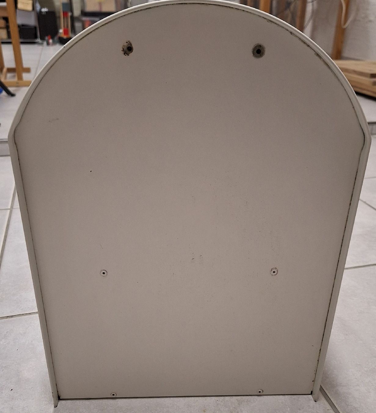 Sonstiges für Haushalt & Wohnen: Wall-Mounted Metal Mailbox White – Gebraucht aus Suhr von singultus 3