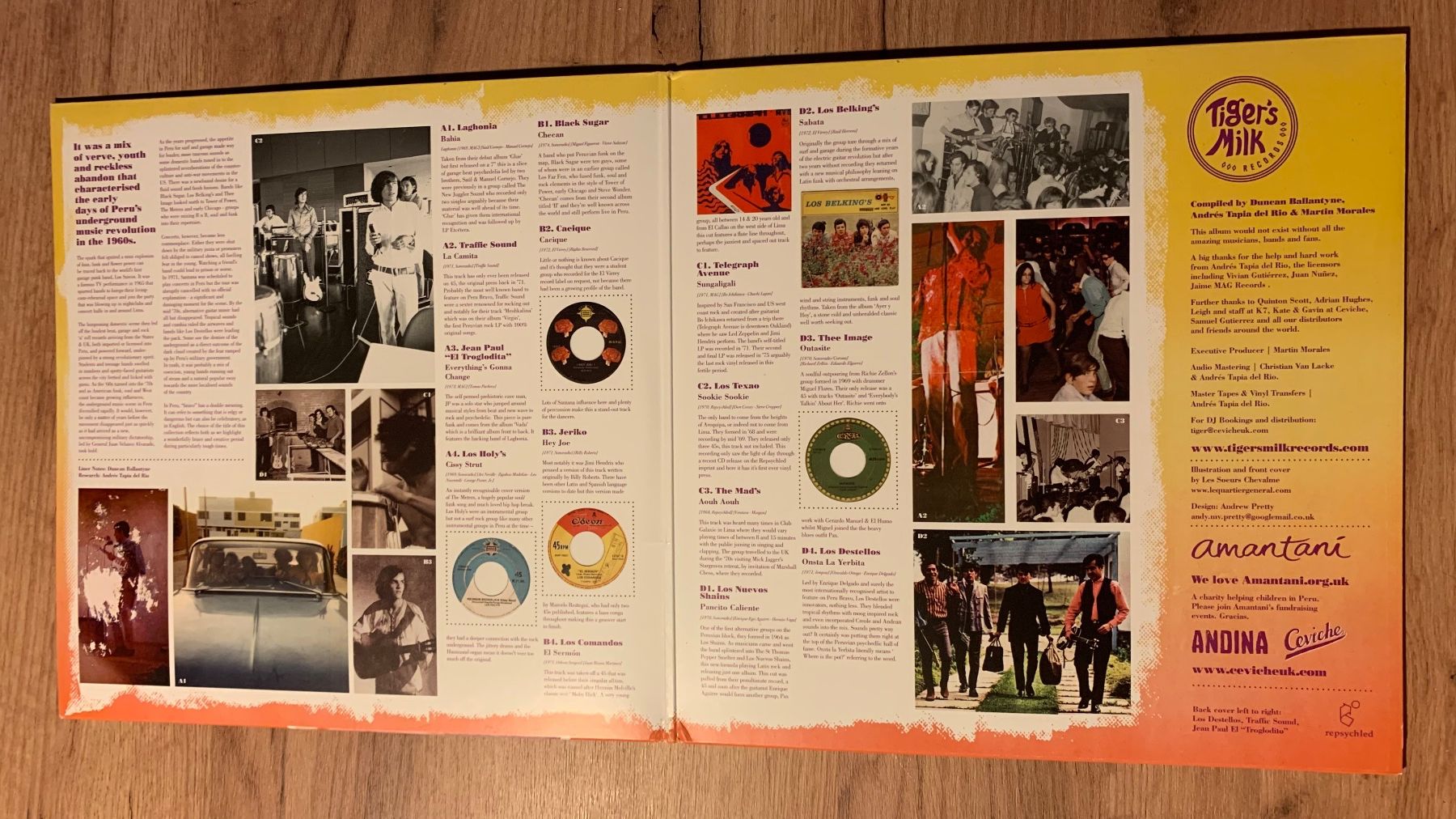 Schallplatten: Peru Bravo...COMPIL UK 2014....VG+/VG+ – Gebraucht aus Gals von Diskopatshop 1