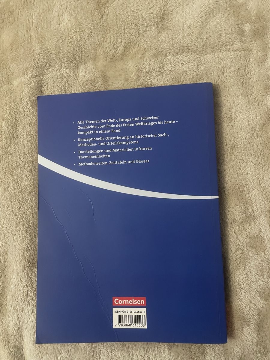 Libri: Schweizer Geschichtsbuch 3/4 Kompaktausgabe Cornelsen – Usato da Zürich venduto da estela22 3