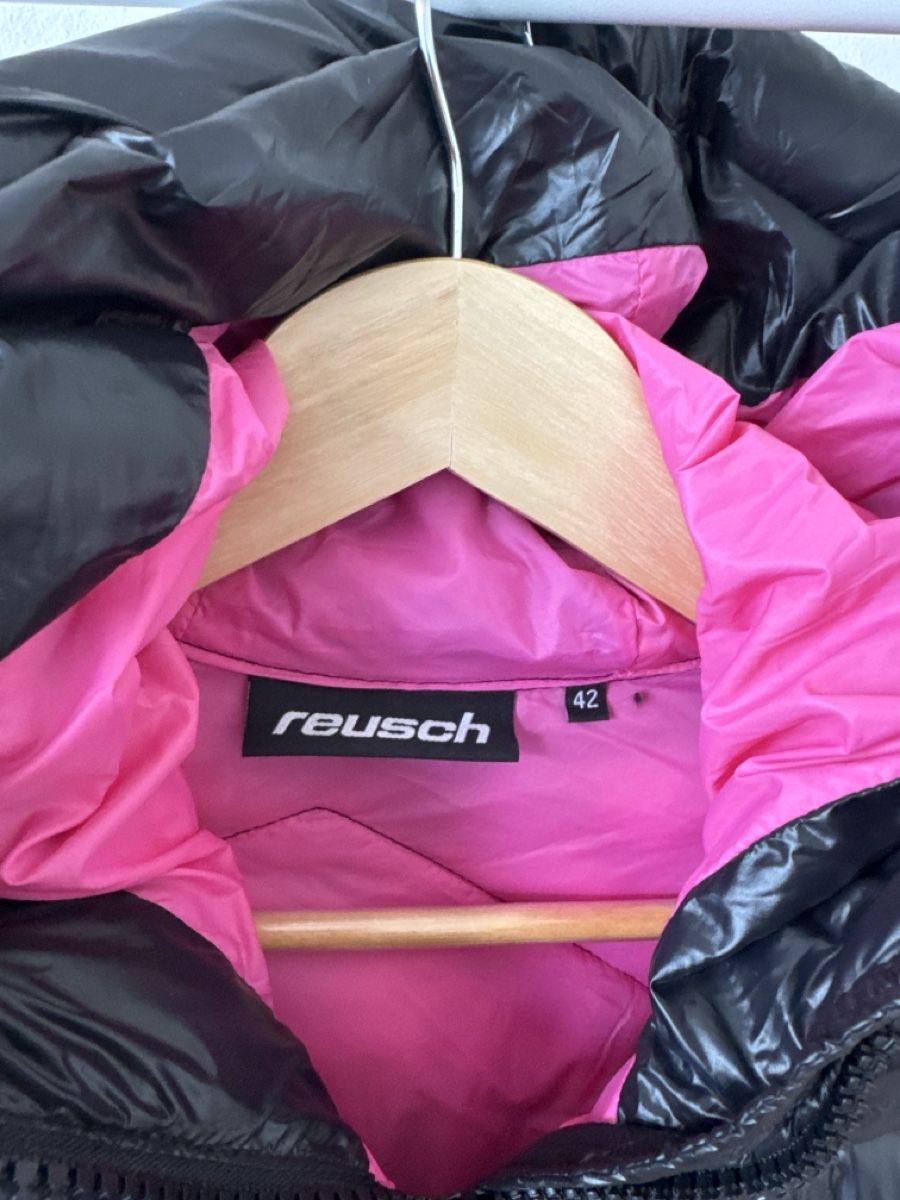 Reusch Giacche: Reusch Black & Pink Padded Jacket - Size 42 - Winter Ready – Usato da Zürich venduto da Flao_78376 2