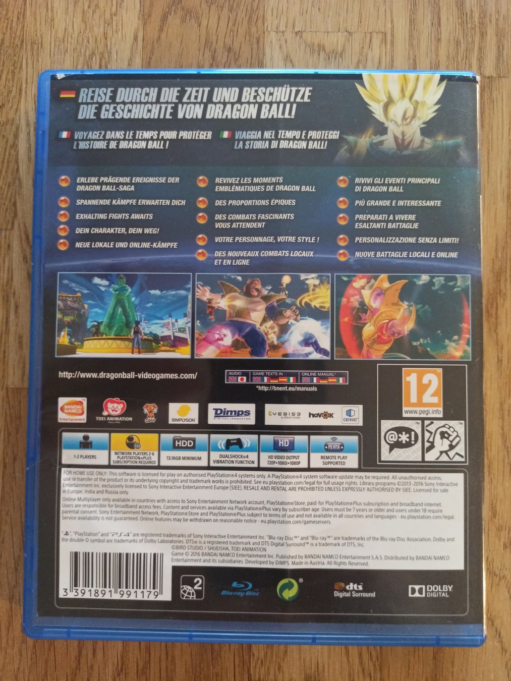 Spiele: Dragon Ball Xenoverse PS4 / PS5 – Gebraucht aus Oberweningen von mar_87mx 1