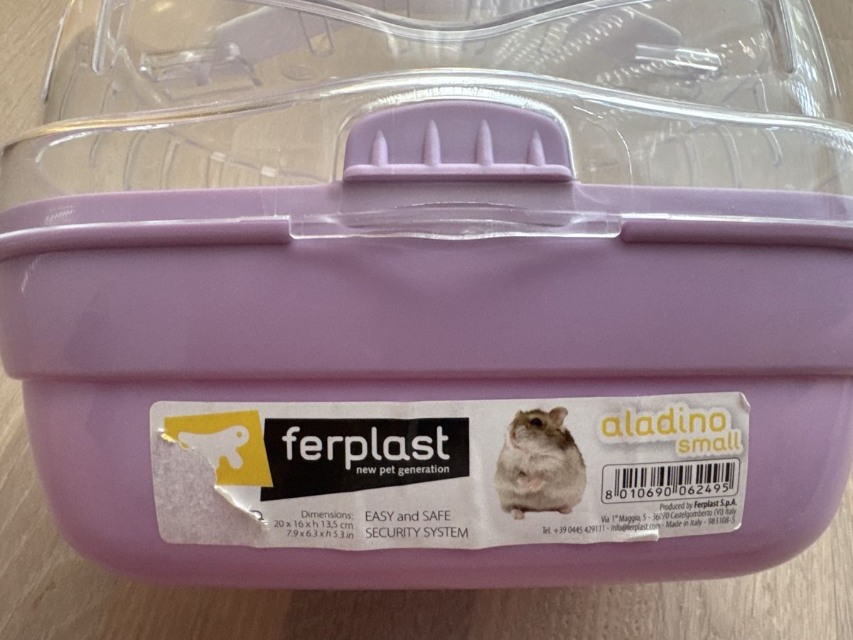Gabbie, trasporto & Sicurezza: Transportbox für Hamster – Usato da Birmensdorf ZH venduto da Orion999 1