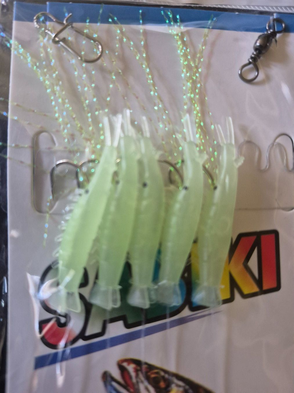 Esche: 5x Shrimps Sabiki – Nuovo e nell'imballaggio originale da Bigenthal venduto da FSB1 1