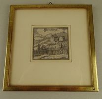 WÄDENSWIL, WEDISCHWYL, KUPFERSTICH, BLUNTSCHLI 1742