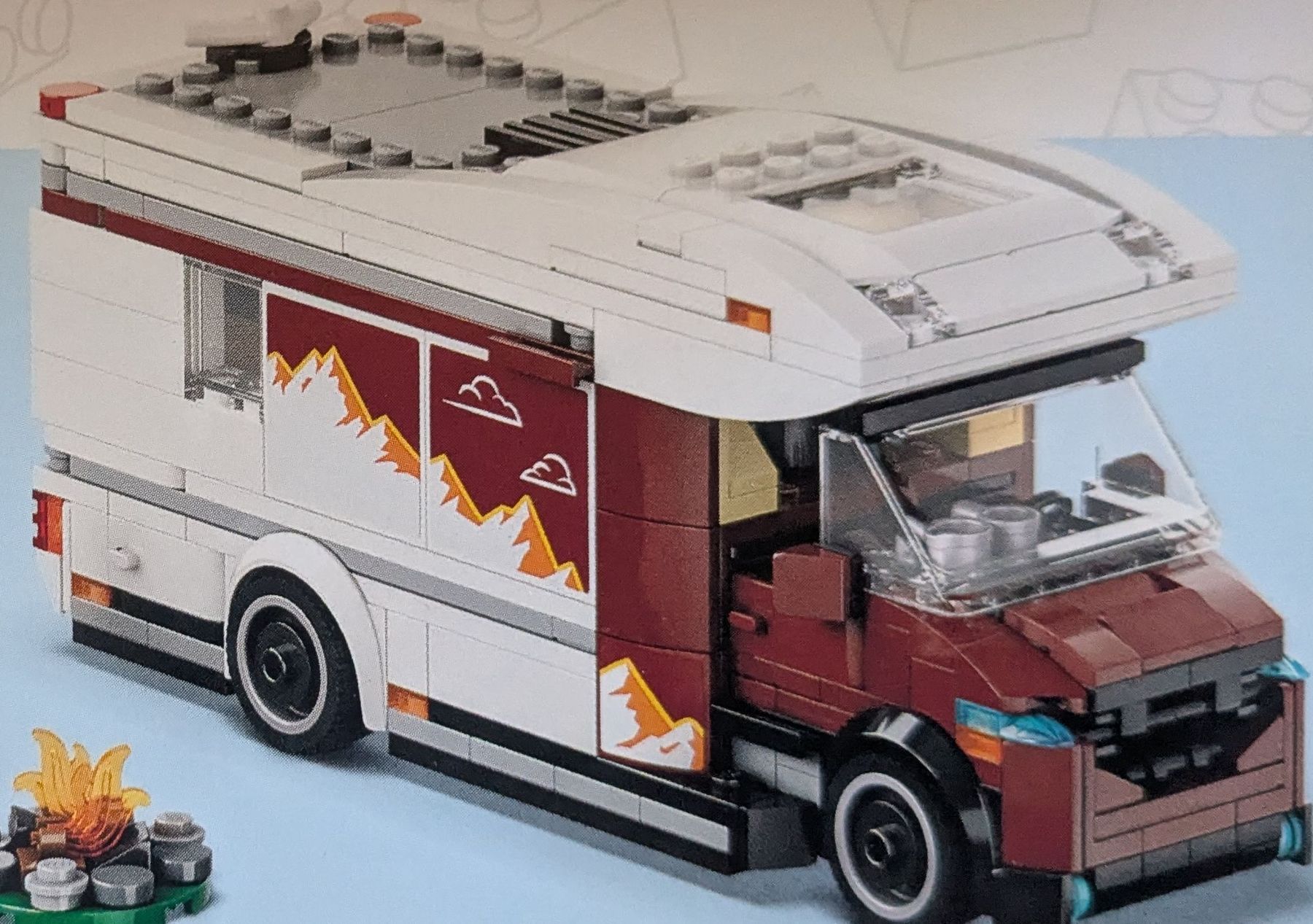 Lego Baukästen: Lego Campervan 60454 gebraucht – Gebraucht aus Zürich von SE.D