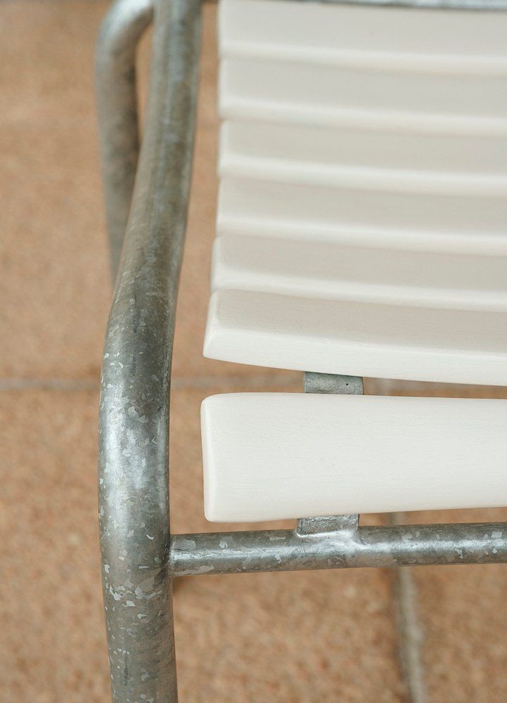 Bigla Sedie: 6er Set komplett restaurierte Bigla Gartenstühle – Usato da Zetzwil venduto da indira60 6