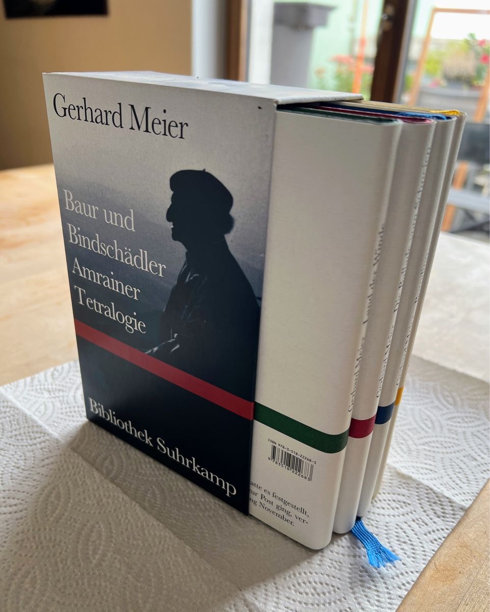 Libri: Gerhard Meier Baur und Bindschädler Tetralogie Suhrkamp – Nuovo (secondo la descrizione) da Basel venduto da Nurdie