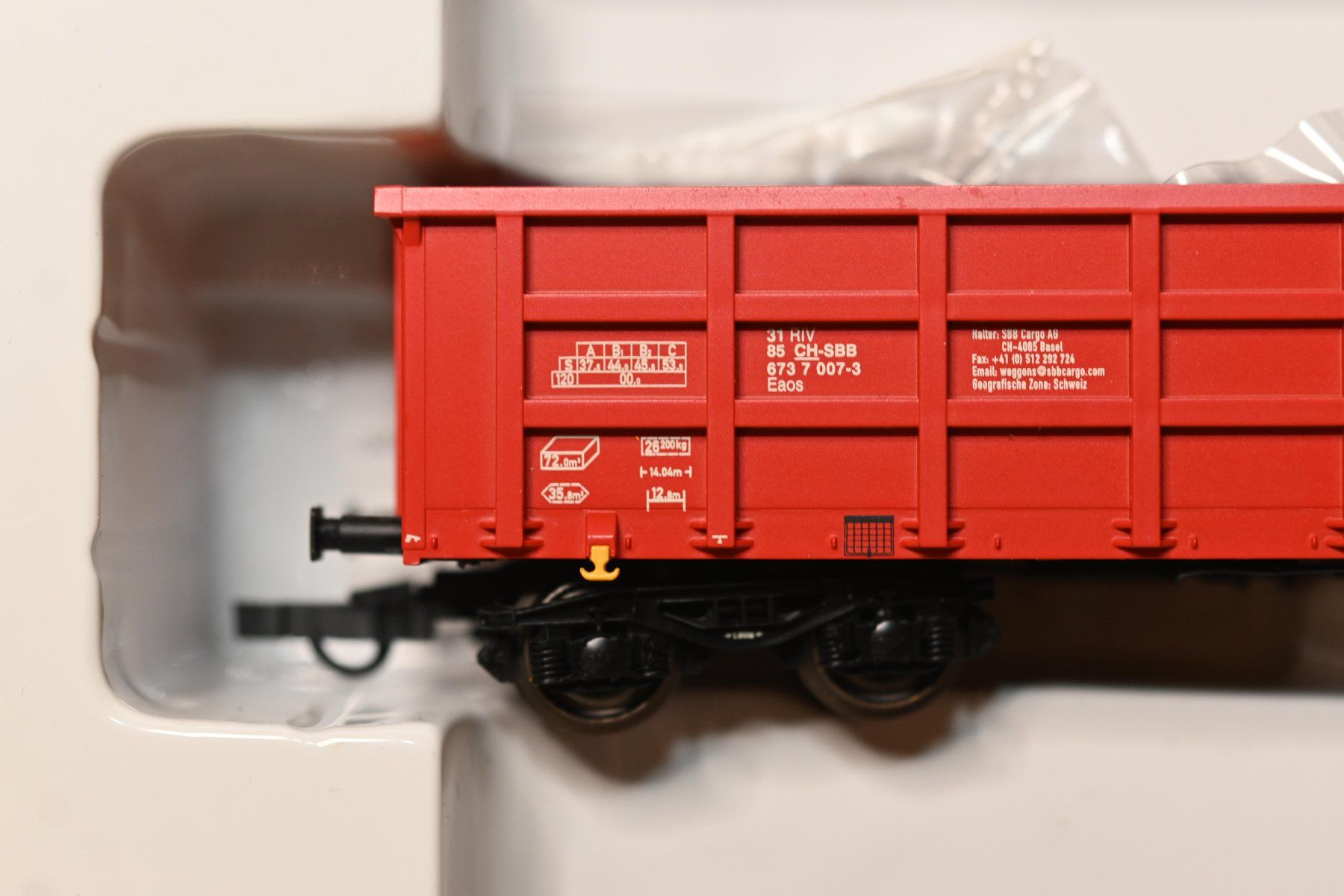 ACME Modellini di ferrovie: ACME HO/AC 90020 SBB Cargo Set mit OVP – Usato da Laupen ZH venduto da Zmoewe 3