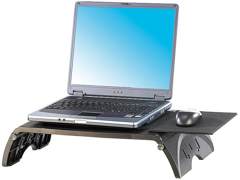 Racks & Cavalletti: Ergononische Notebook-Auflage – Nuovo e nell'imballaggio originale da Giubiasco venduto da news-shop