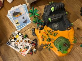 Île aux trésors de pirates playmobil connectée avec Extras
