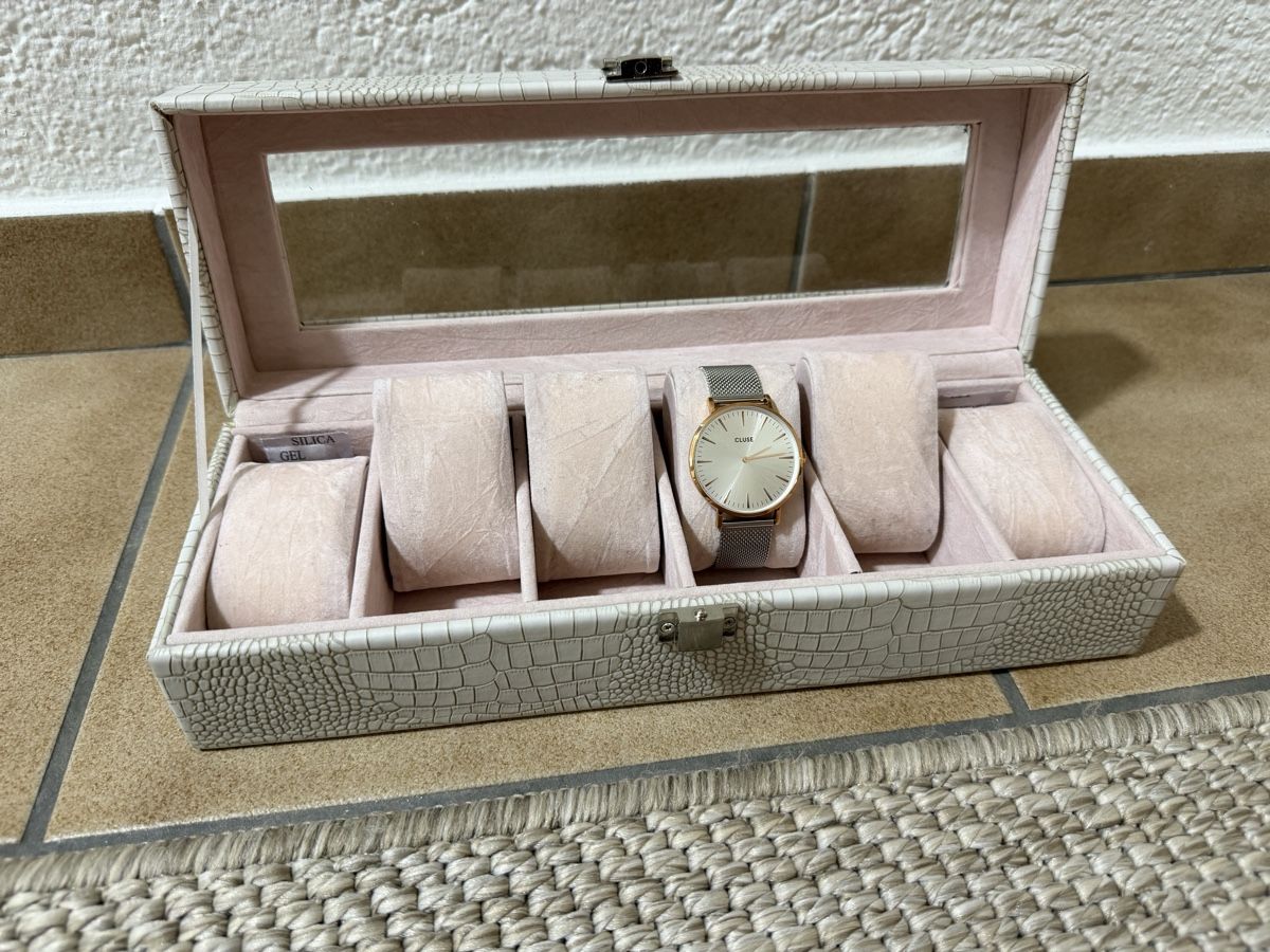 Cluse Orologi: CLUSE Damen Uhr + Uhrboxe – Usato da Oberwil BL venduto da Hariva 1