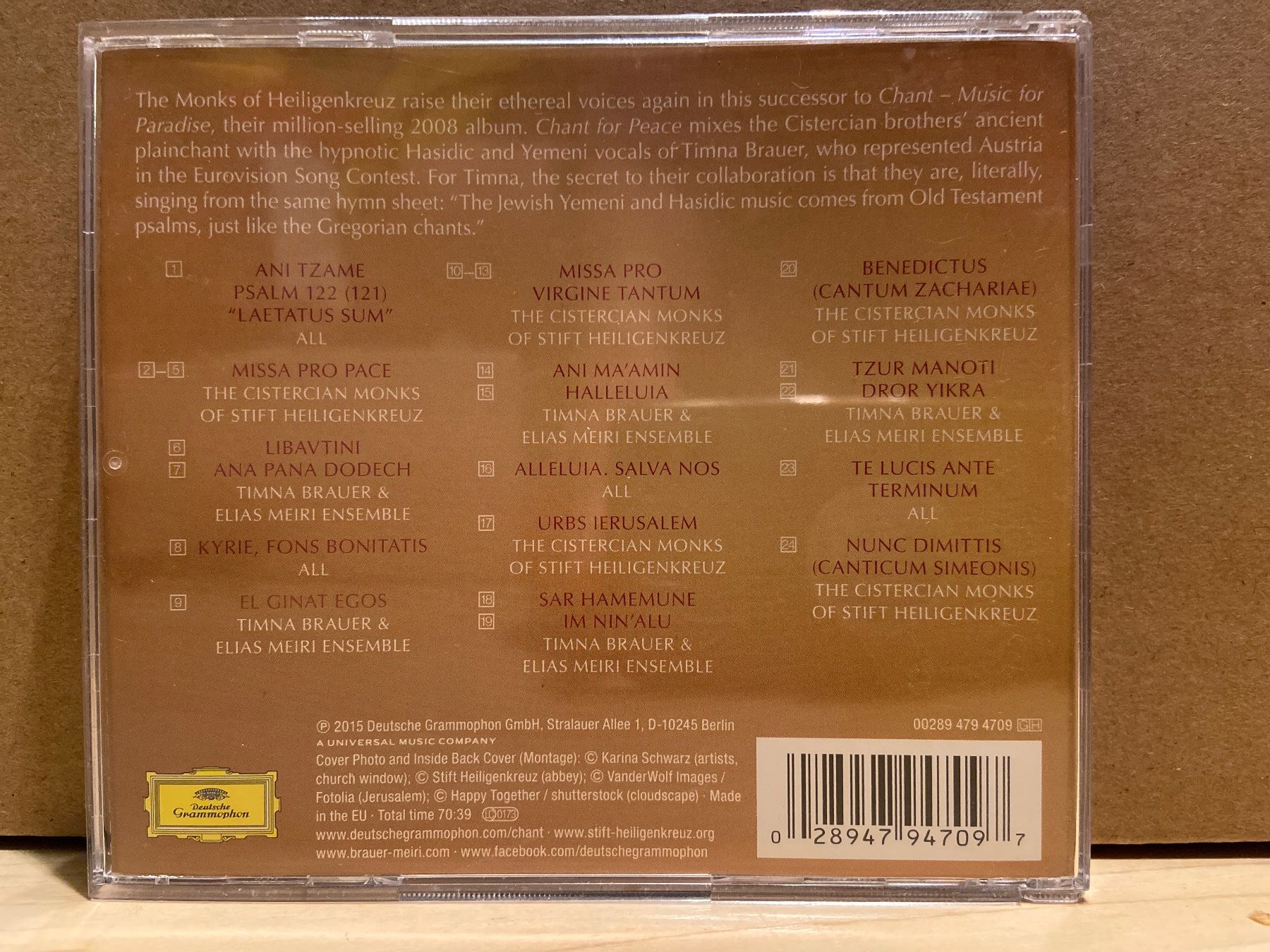 CD: CD chant For Peace – Usato da Sirnach venduto da SpeedyGT 1