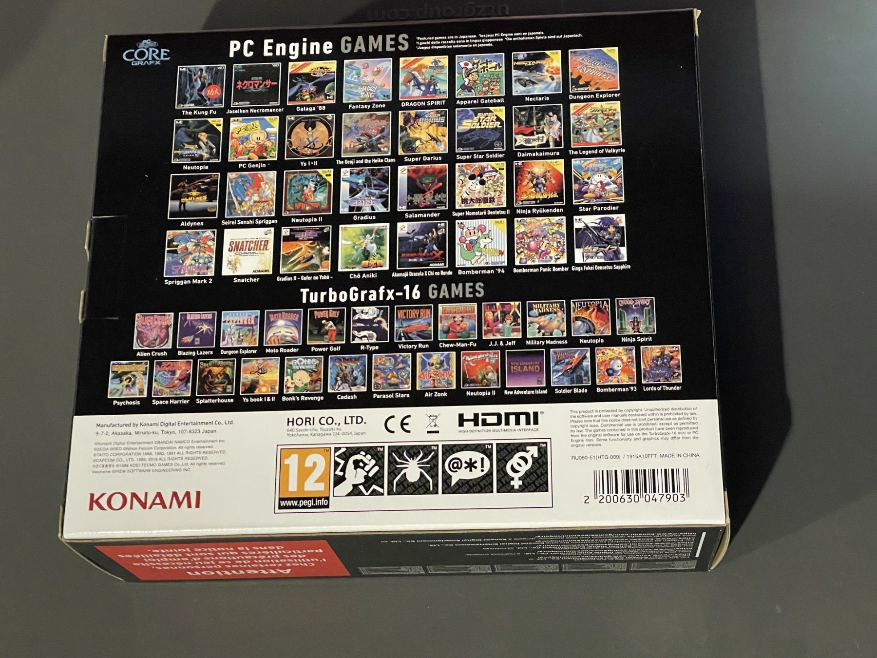 Console: PC ENGINE COREGRAFX MINI Konsole Neu (original) HDMI – Nuovo e nell'imballaggio originale da Wil SG venduto da NICK222 1