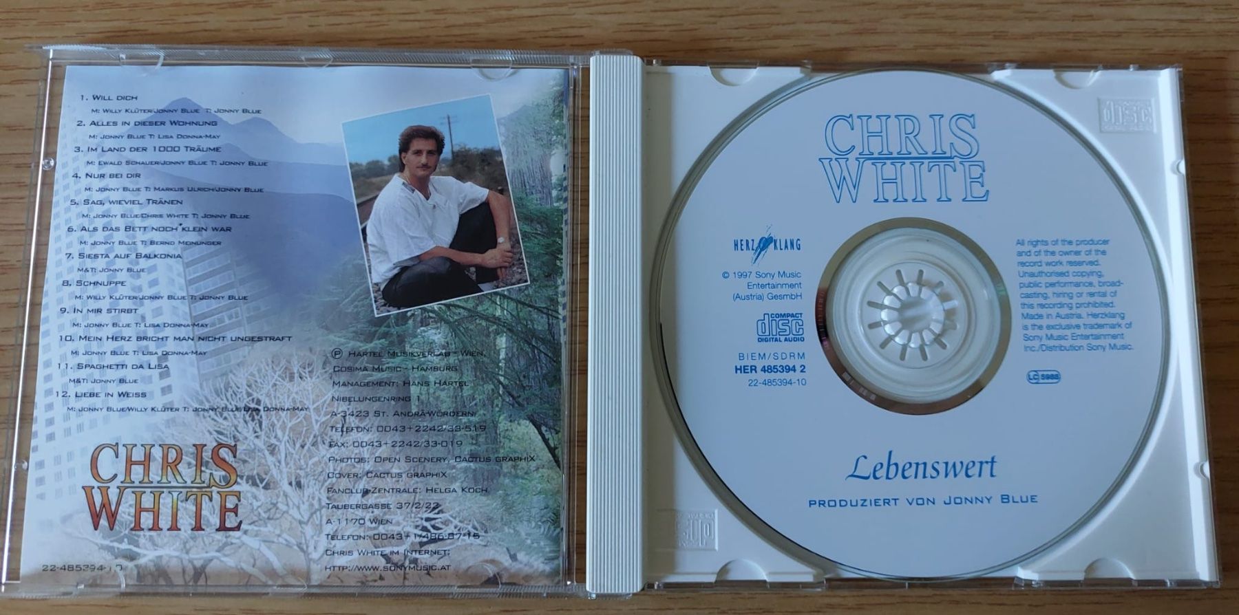 CDs: Chris White - Lebenswert - CD Album – Gebraucht aus Urtenen-Schönbühl von Kahru 1