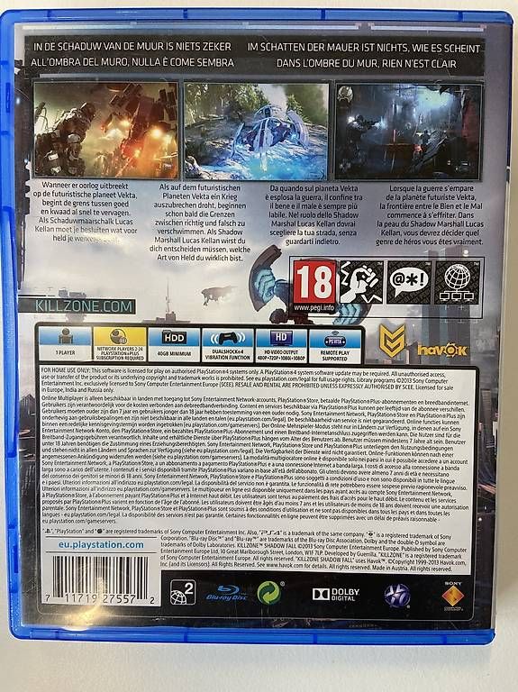 Sony Giochi: PS4 Game - Killzone (Shadow Fall) – Usato da Gossau SG venduto da shnizzle 1