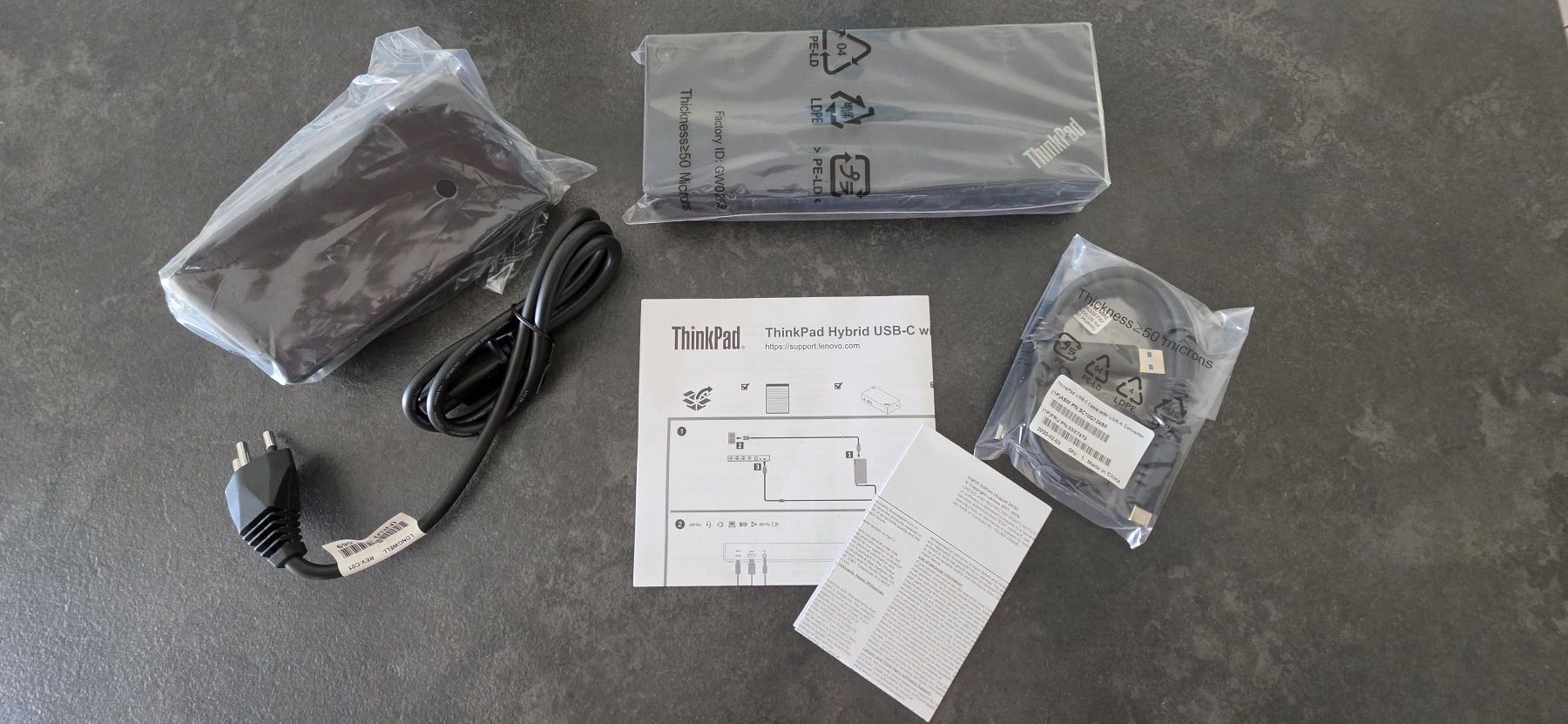Lenovo Docking station: Lenovo ThinkPad Hybrid USB-C with USB-A Dock | 40AF0135CH – Neuf (Voir description) à Beinwil am See par star_link
