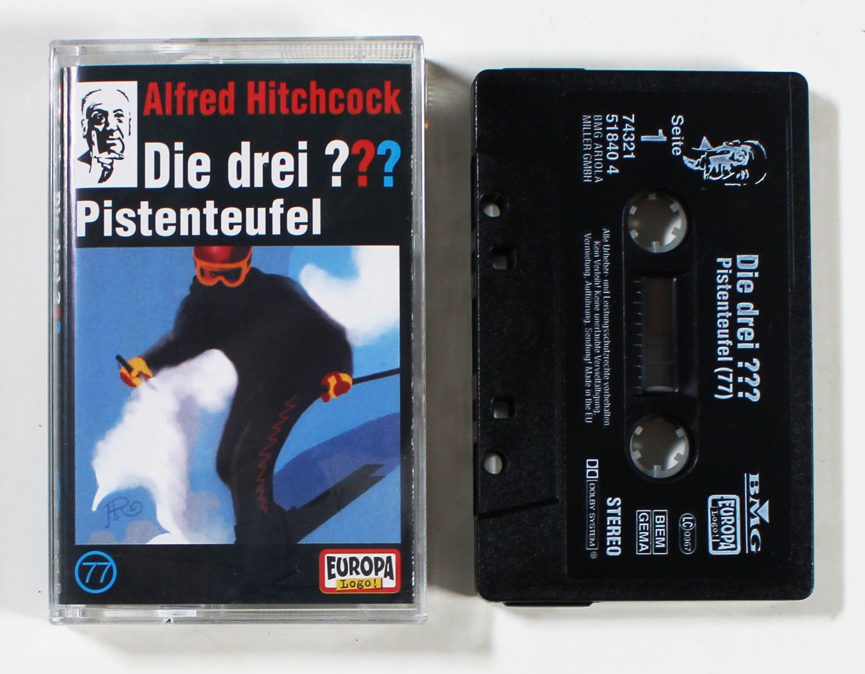 Cassettes audio: MC Die Drei Fragezeichen 77 - Pistenteufel – D'occasion à Brüttisellen par Collector-Corner 1