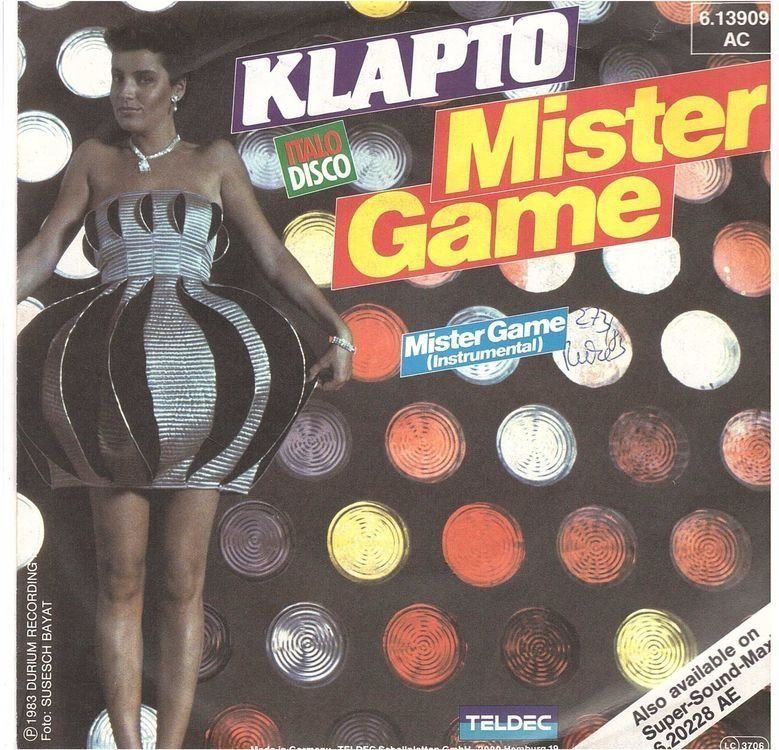 Dischi in vinile: Klapto  --  Mister Game  Single7 – Usato da Oberwil (Dägerlen) venduto da thealbum