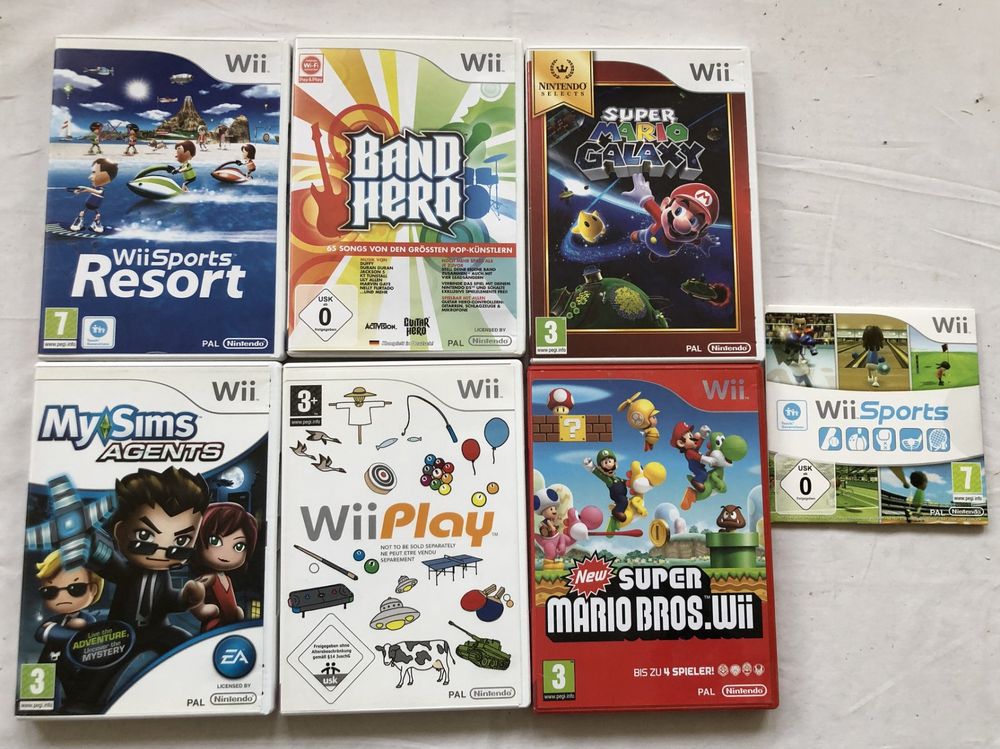Nintendo Wii - Konsole [weiss] mit sehr viel Zubehör 9