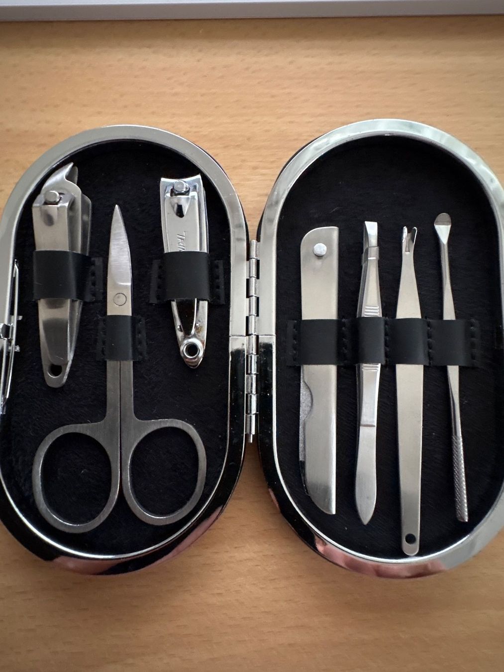 Maniküre: Nagelpflege Set Raiffeisen mit Etui – Gebraucht aus Ibach von lisch3