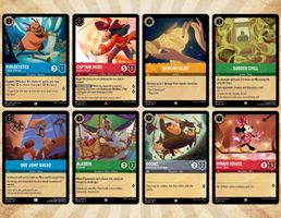 Lorcana - 8er Set - EN -1 - NON Holo - Erste Kapitel