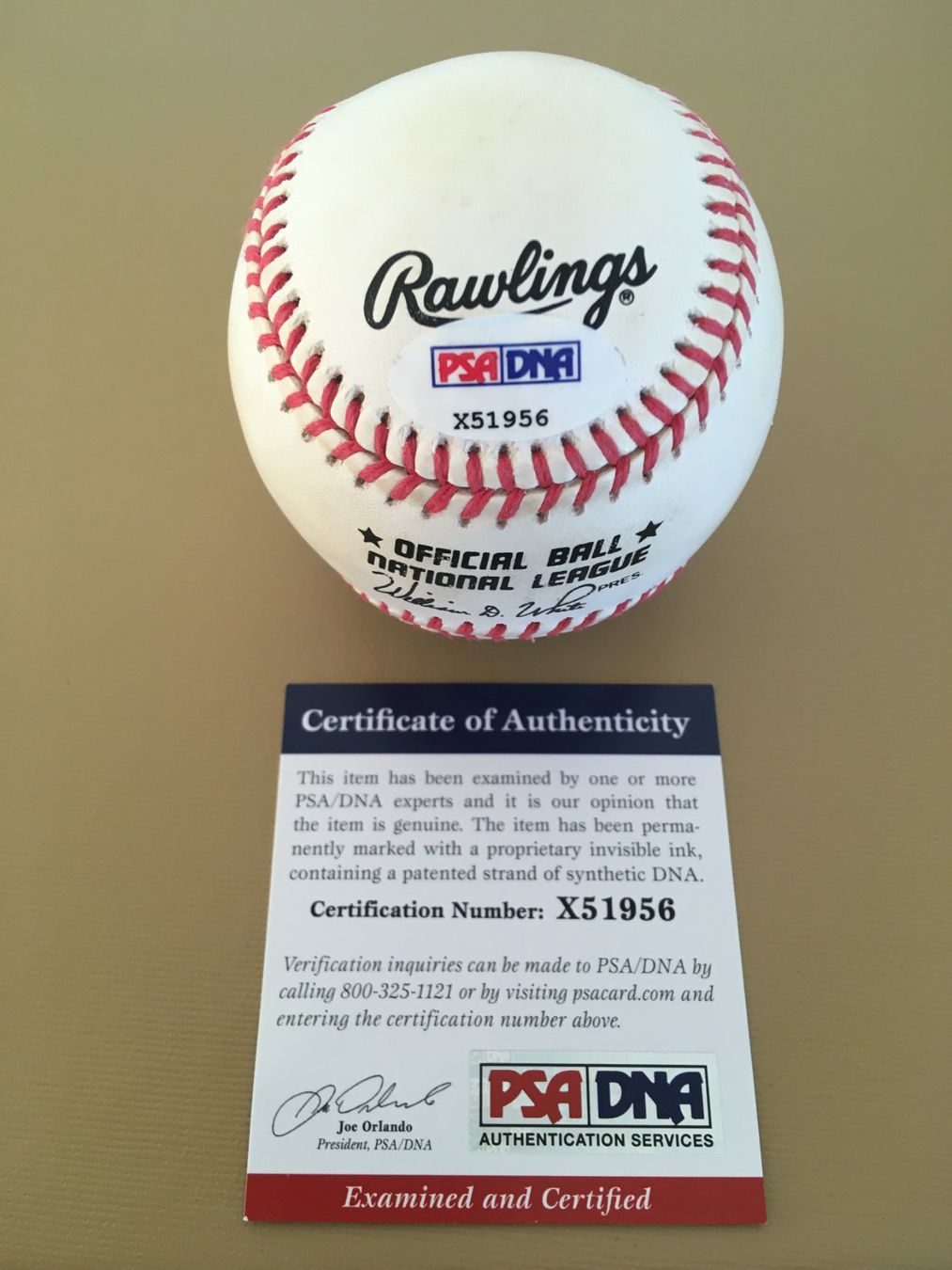 Palloni: Signed baseball, Coleman 1994, ex. Joe L. Brown collection – Usato da Uster venduto da the_sz2y 1