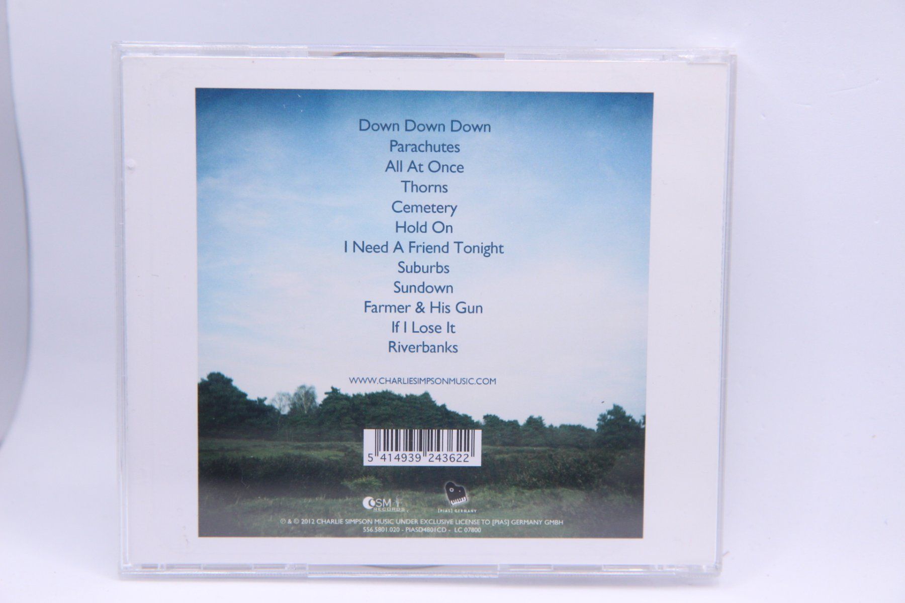 CD: CD Charlie:Simpson – Young Pilgrim – Usato da Ernetschwil venduto da luisvonerni 1