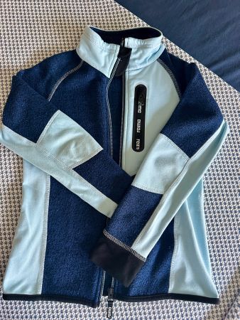 Reima Fleece Jacket Size 128 Blue Light Blue