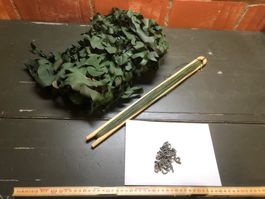 Schweizer Armee Tarnnetz Reparatur Set Militär Lot Konvolut